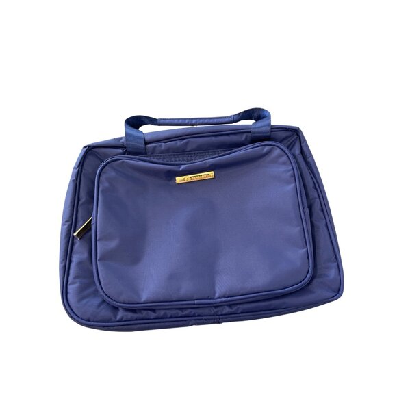 Joy Eco Luxe World Traveler Light and Chic Toiletry Case Midnight Bag Polyester - Picture 2 of 7